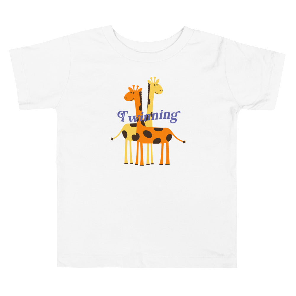 Twinning Full Size. Short Sleeve T Shirt For Toddler And Kids. - TeesForToddlersandKids -  t-shirt - seasons, summer - twinning-full-size-short-sleeve-t-shirt-for-toddler-and-kids