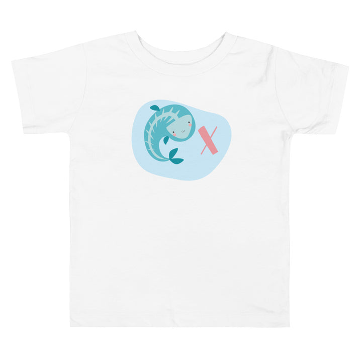 X X Ray. Short Sleeve T-shirt For Toddler And Kids.
