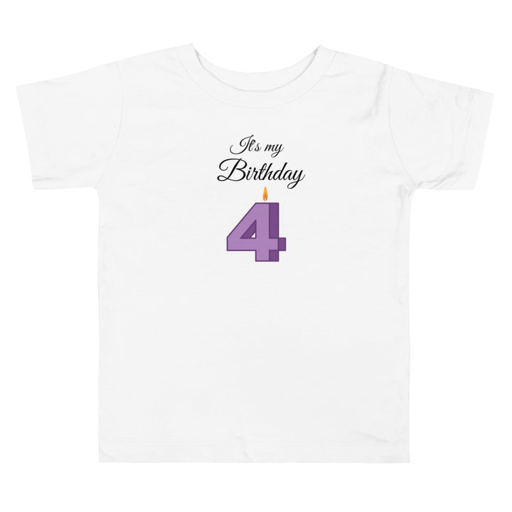 Its My Birthday. Short Sleeve T Shirt For Toddler And Kids. - TeesForToddlersandKids -  t-shirt - birthday - hes-my-birthday-short-sleeve-t-shirt-for-toddler-and-kids