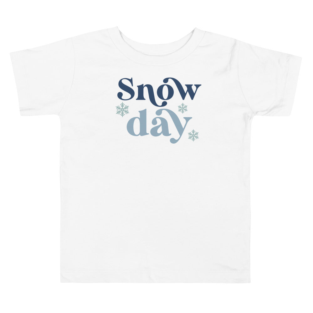 Snow day! Short sleeve t shirt for toddler and kids. - TeesForToddlersandKids -  t-shirt - christmas, holidays - snow-day-short-sleeve-t-shirt-for-toddler-nd-kids