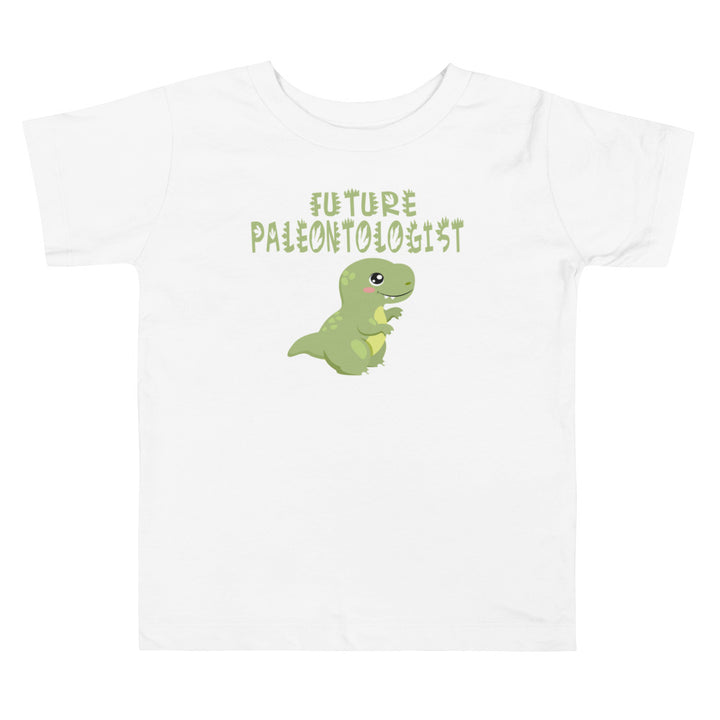 Future Paleontologist. Short sleeve t-shirt for toddler and kids. - TeesForToddlersandKids -  t-shirt - dinos - future-paleontologist-short-sleeve-t-shirt-for-toddler-and-kids