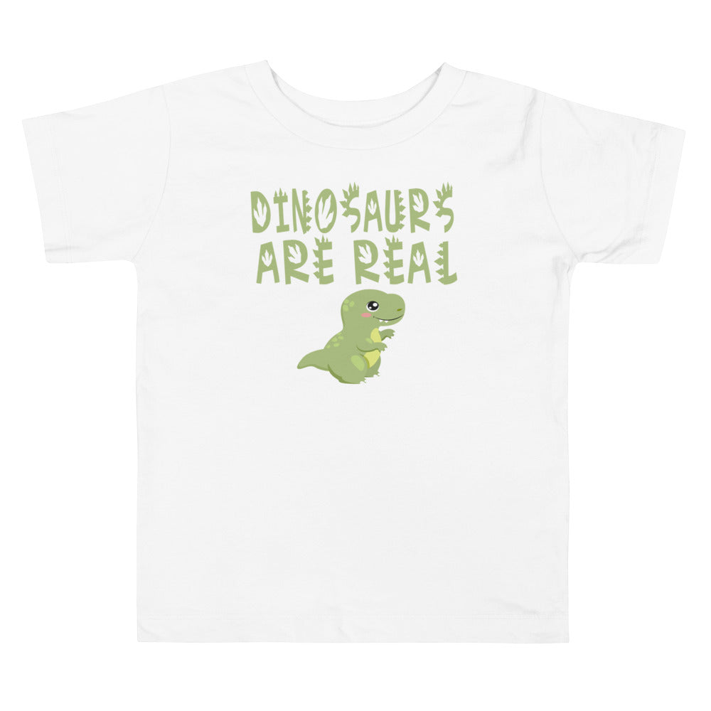 Dinosaurs are real. Short sleeve t-shirt for toddler and kids. - TeesForToddlersandKids -  t-shirt - dinos - dinosaurs-are-real-short-sleeve-t-shirt-for-toddler-and-kids