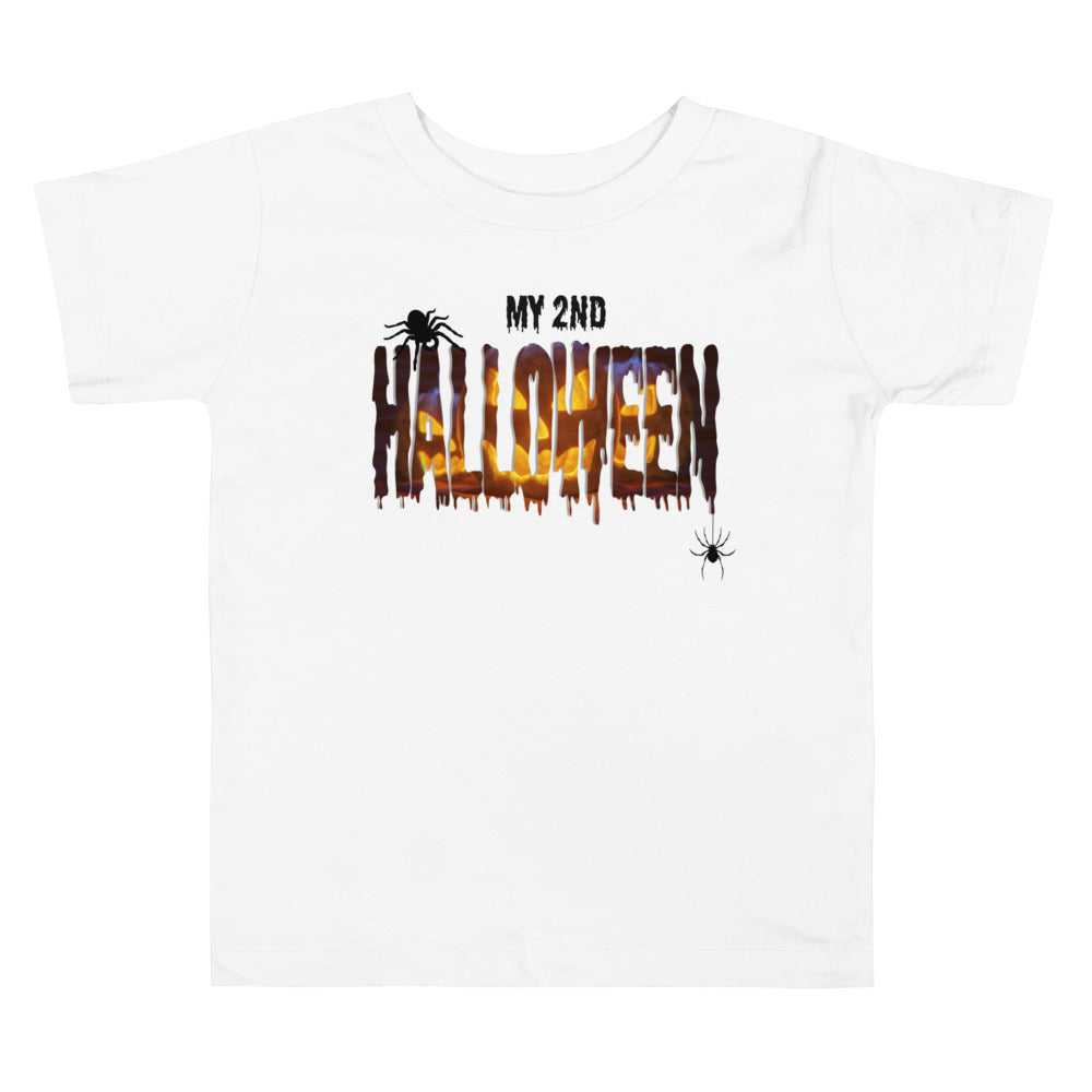 My 2nd Halloween.           Halloween shirt toddler. Trick or treat shirt for toddlers. Spooky season. Fall shirt kids.