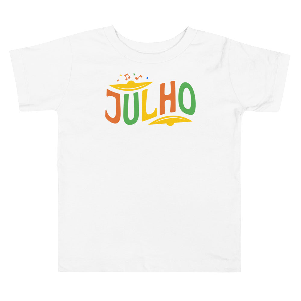 Julho. Short sleeve t shirt for toddler or kids. - TeesForToddlersandKids -  t-shirt - seasons, summer - julho-short-sleeve-t-shirt-for-toddler-or-kids