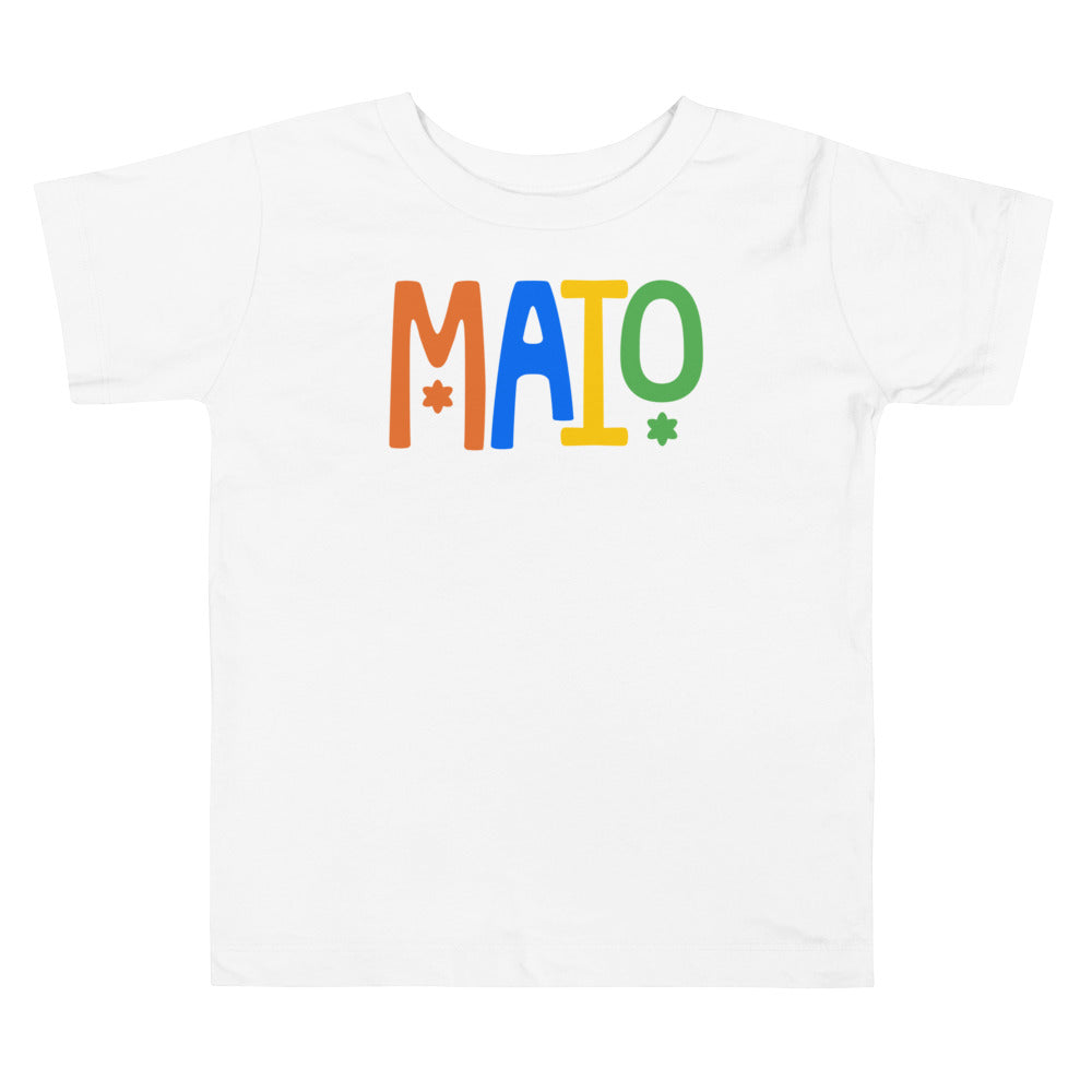 Maio. Short sleeve t shirt for toddlers and kids. - TeesForToddlersandKids -  t-shirt - seasons, summer - maio-short-sleeve-t-shirt-for-toddlers-and-kids
