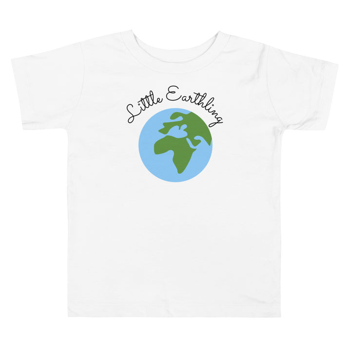 Little earthling. Short sleeve t shirt for toddler and kids. - TeesForToddlersandKids -  t-shirt - seasons, summer - little-earthling-short-sleeve-t-shirt-for-toddler-and-kids