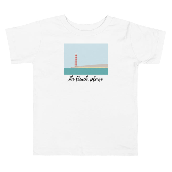 The Beach, please. Short sleeve t shirt for toddler and kids. - TeesForToddlersandKids -  t-shirt - seasons, summer - the-beach-please-short-sleeve-t-shirt-for-toddler-and-kids