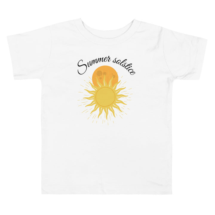 Summer solstice. Short sleeve t shirt for toddler and kids. - TeesForToddlersandKids -  t-shirt - seasons, summer - summer-solstice-short-sleeve-t-shirt-for-toddler-and-kids
