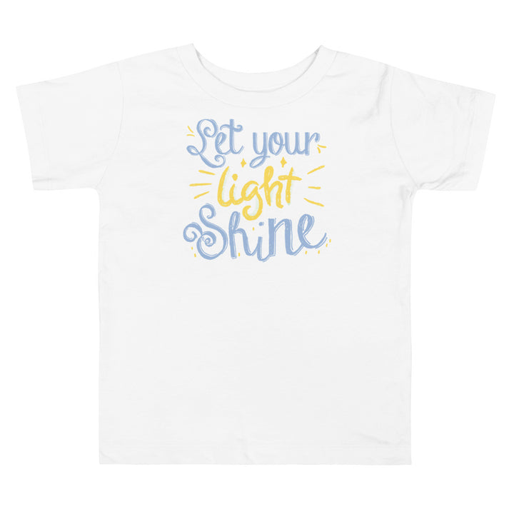 Let your light shine. Short sleeve t shirt for toddler and kids. - TeesForToddlersandKids -  t-shirt - seasons, summer - let-your-light-shine-short-sleeve-t-shirt-for-toddler-and-kids