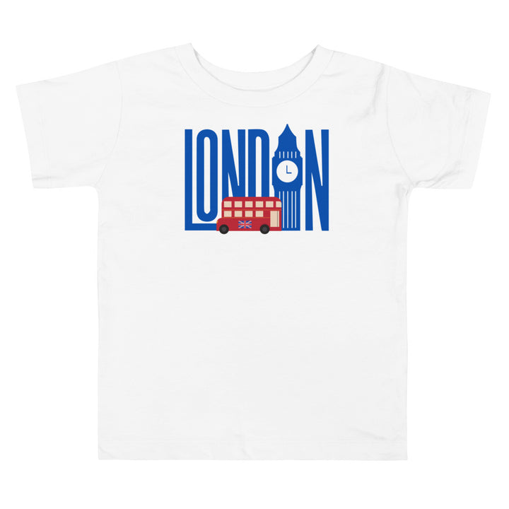 London. Short sleeve t shirt for toddler and kids. - TeesForToddlersandKids -  t-shirt - seasons, summer - london-short-sleeve-t-shirt-for-toddler-and-kids