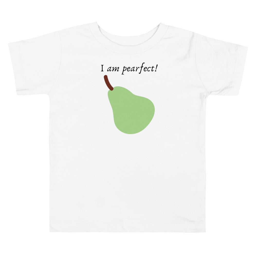 I am perfect! Short sleeve t shirt for toddler and kids. - TeesForToddlersandKids -  t-shirt - seasons, summer - i-am-perfect-short-sleeve-t-shirt-for-toddler-and-kids