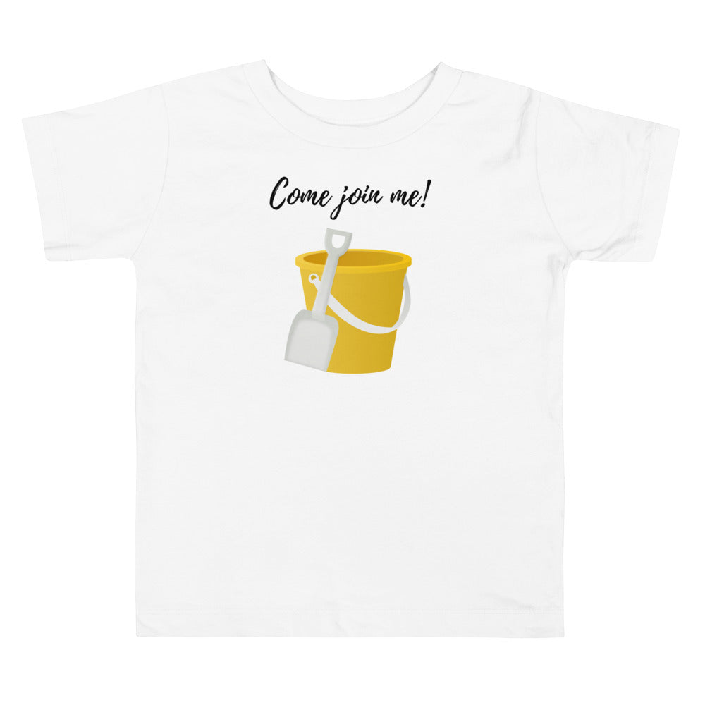 Come, join me! Short sleeve t-shirt for toddlers and kids. - TeesForToddlersandKids -  t-shirt - seasons, summer - come-join-me-short-sleeve-t-shirt