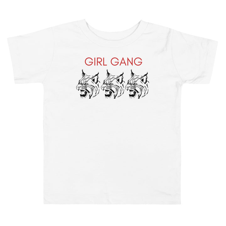 Girl gang. Girl power t-shirts for Toddlers and Kids.