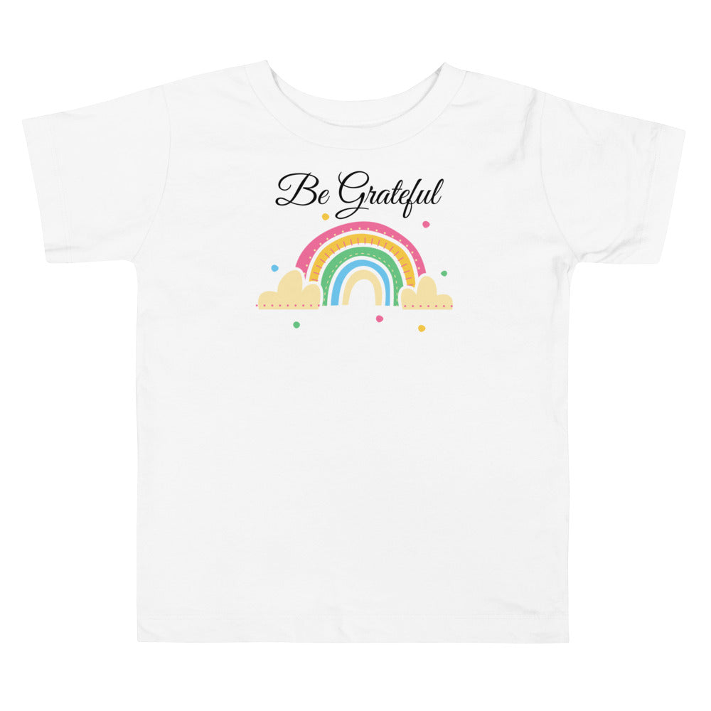 Be Grateful. Gospel song graphic t shirt for toddlers and kids.