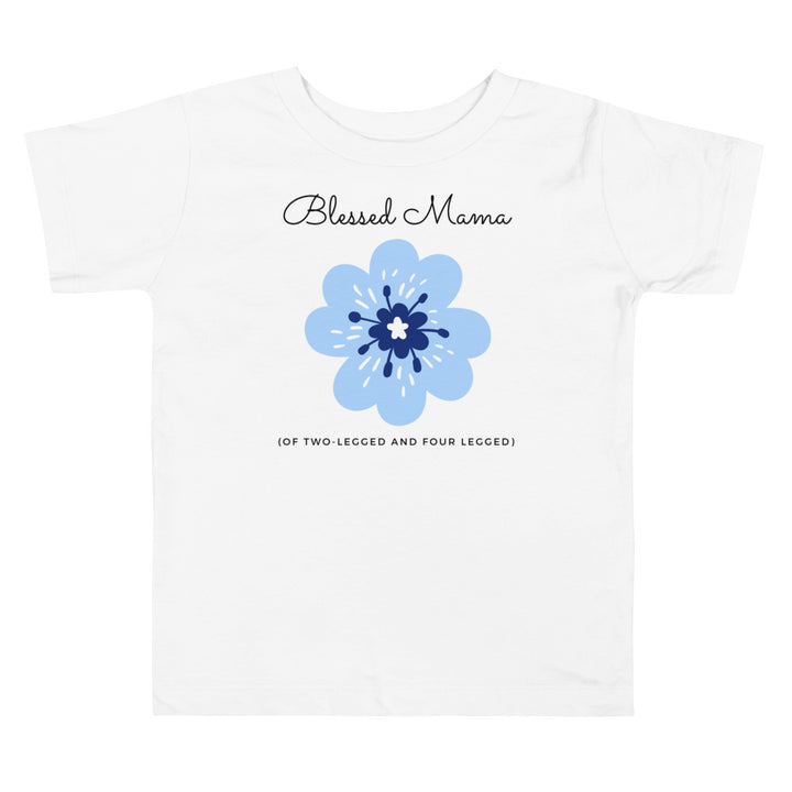 Blessed and highly favored. Gospel song graphic t shirt for toddlers and kids.