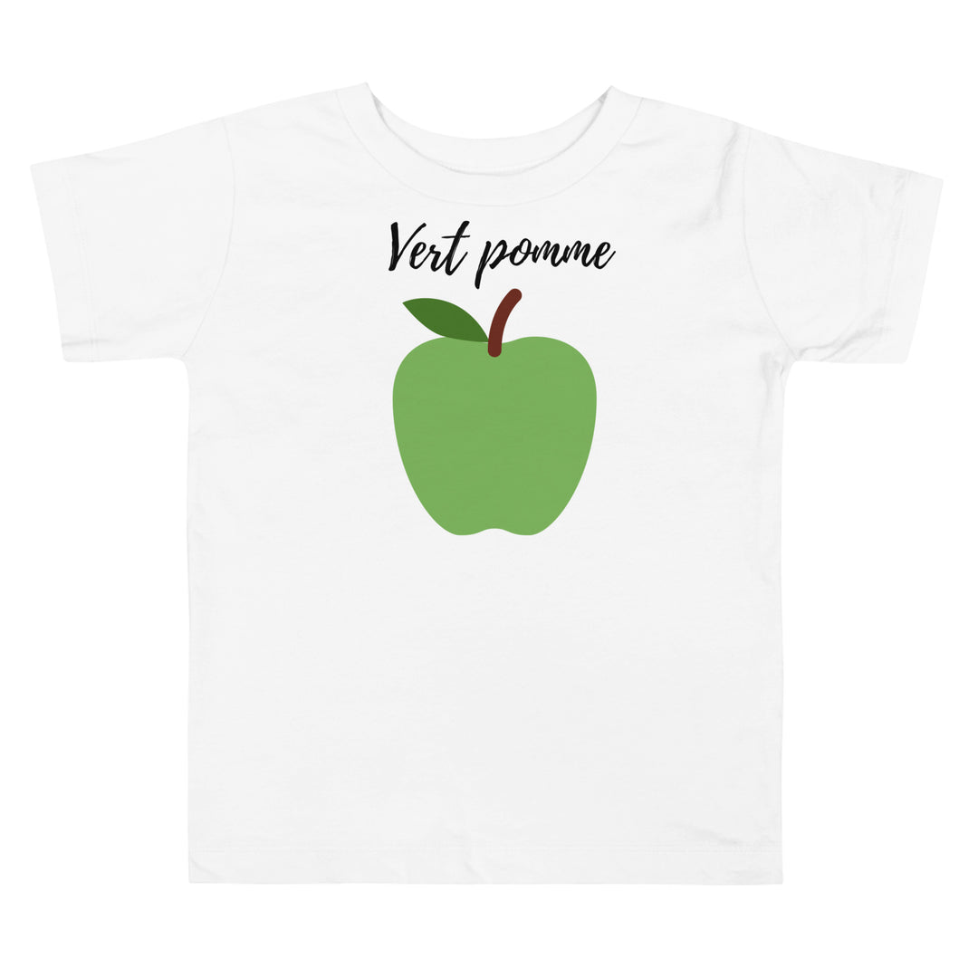 Vert Pomme. Summer tshirt for toddlers and kids.
