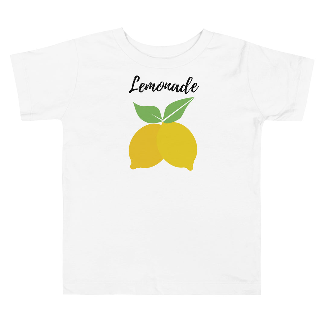 Lemonade | Summer toddler and kids t-shirt | Citrus shirt Educational Plant Top