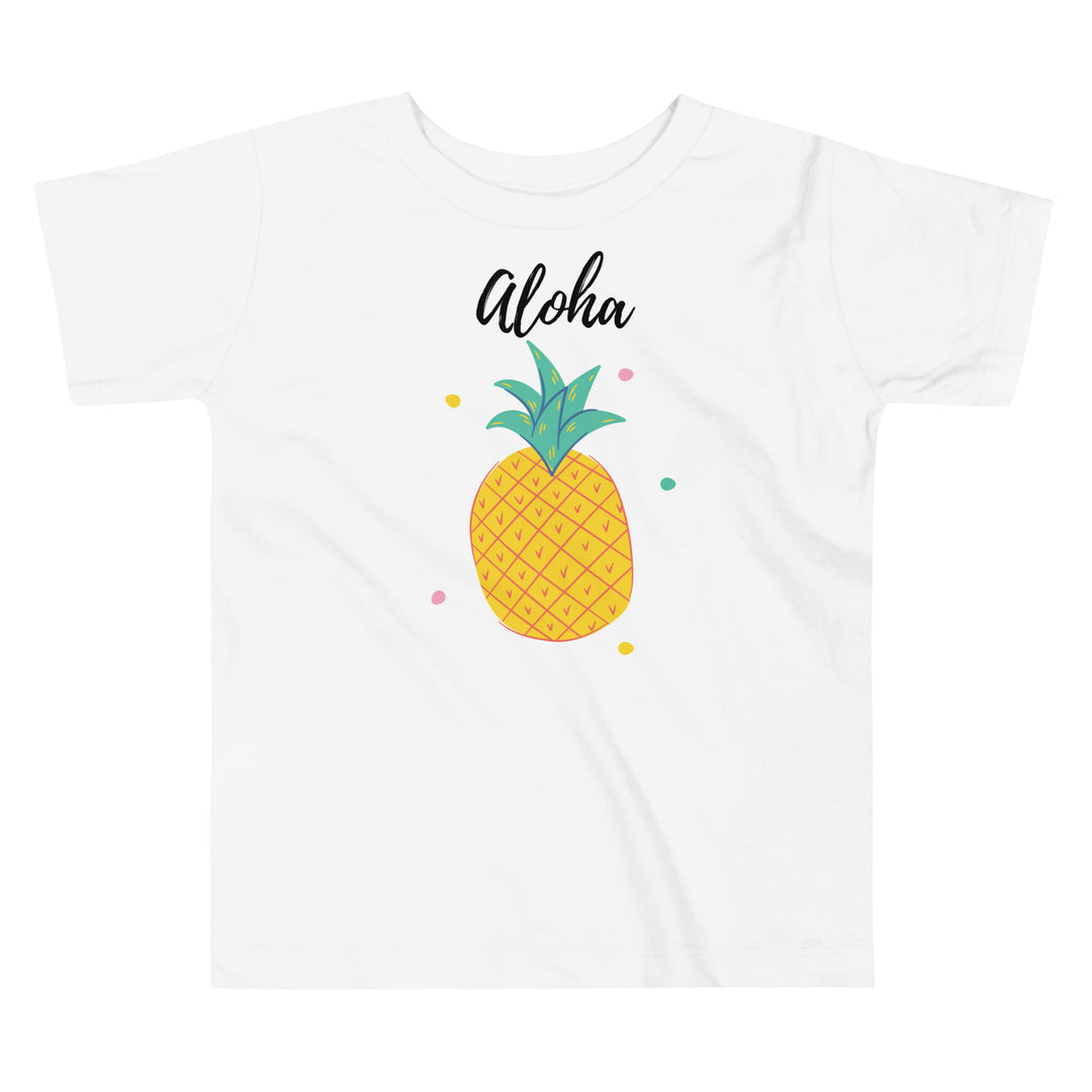 Aloha. Summer t shirt for toddlers and kids.