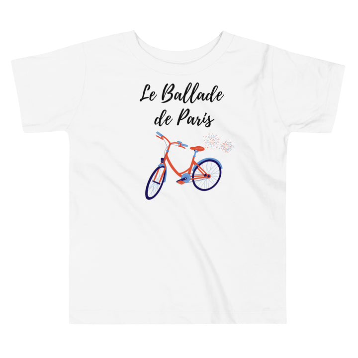 Le Ballade de Paris | Paris France Vacation tshirt | Summer tshirt toddler and kids | Travel lover | Europe trip