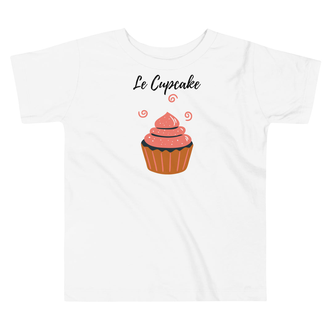 Le cupcake | Cupcake t shirt for toddlers and kids | Cupcake birthday | Summer shirt