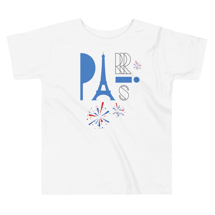 Paris shirt for toddlers | Paris vacation | Travel fashion | Europe Trip | Paris letters with a spark