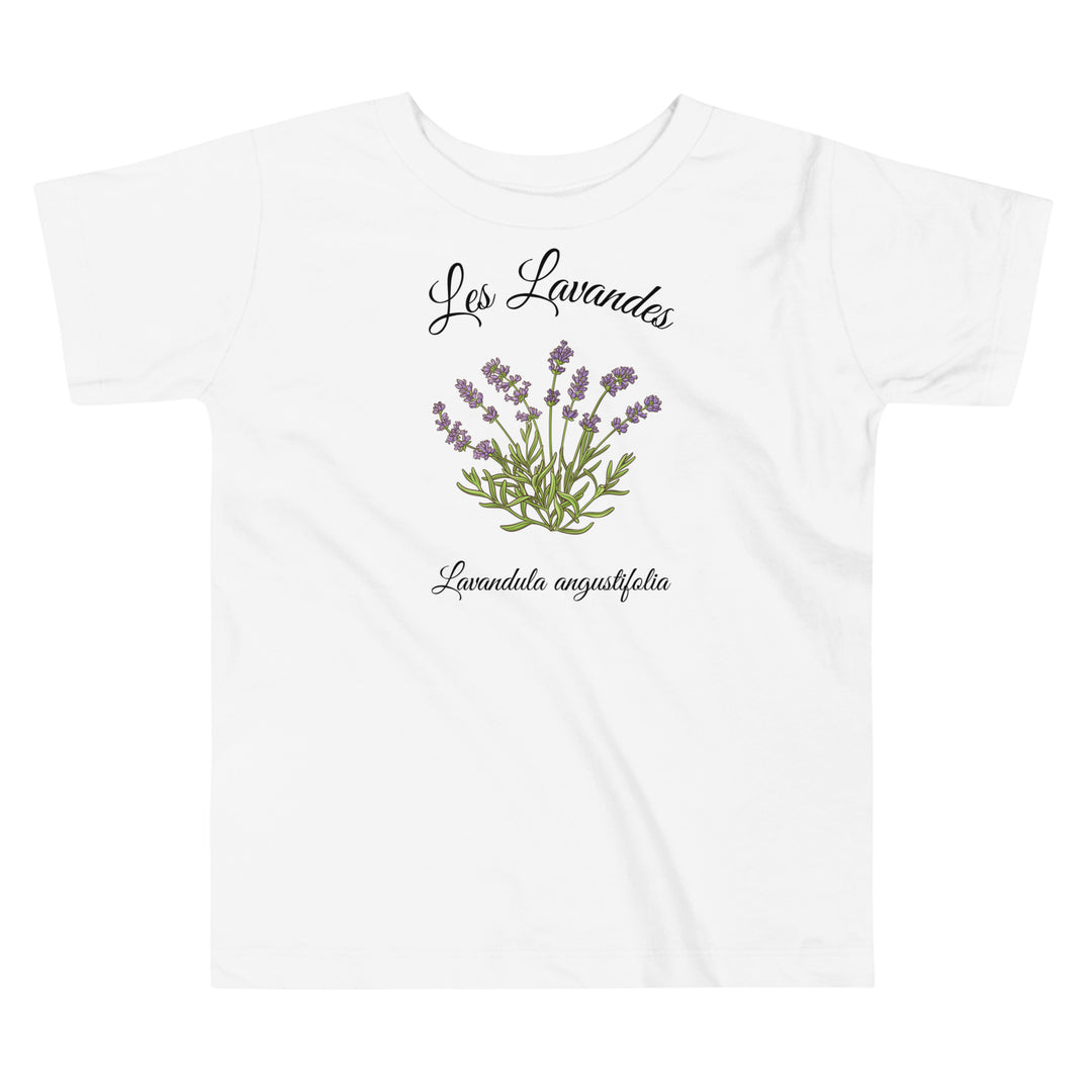 Les Lavande | Lavender tshirt | Garden shirt | Herbs tee | Botanical shirt |  Educational tee for toddlers and kids