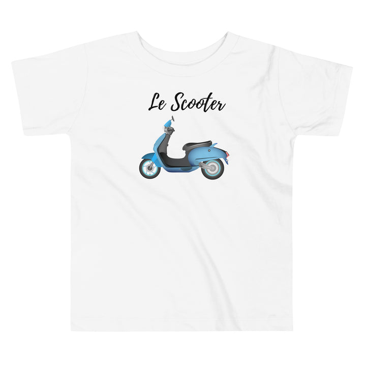 Le Scooter | Bike toddler tshirt | Bicycle toddler tshirt | Toddler gift | Birthday party theme