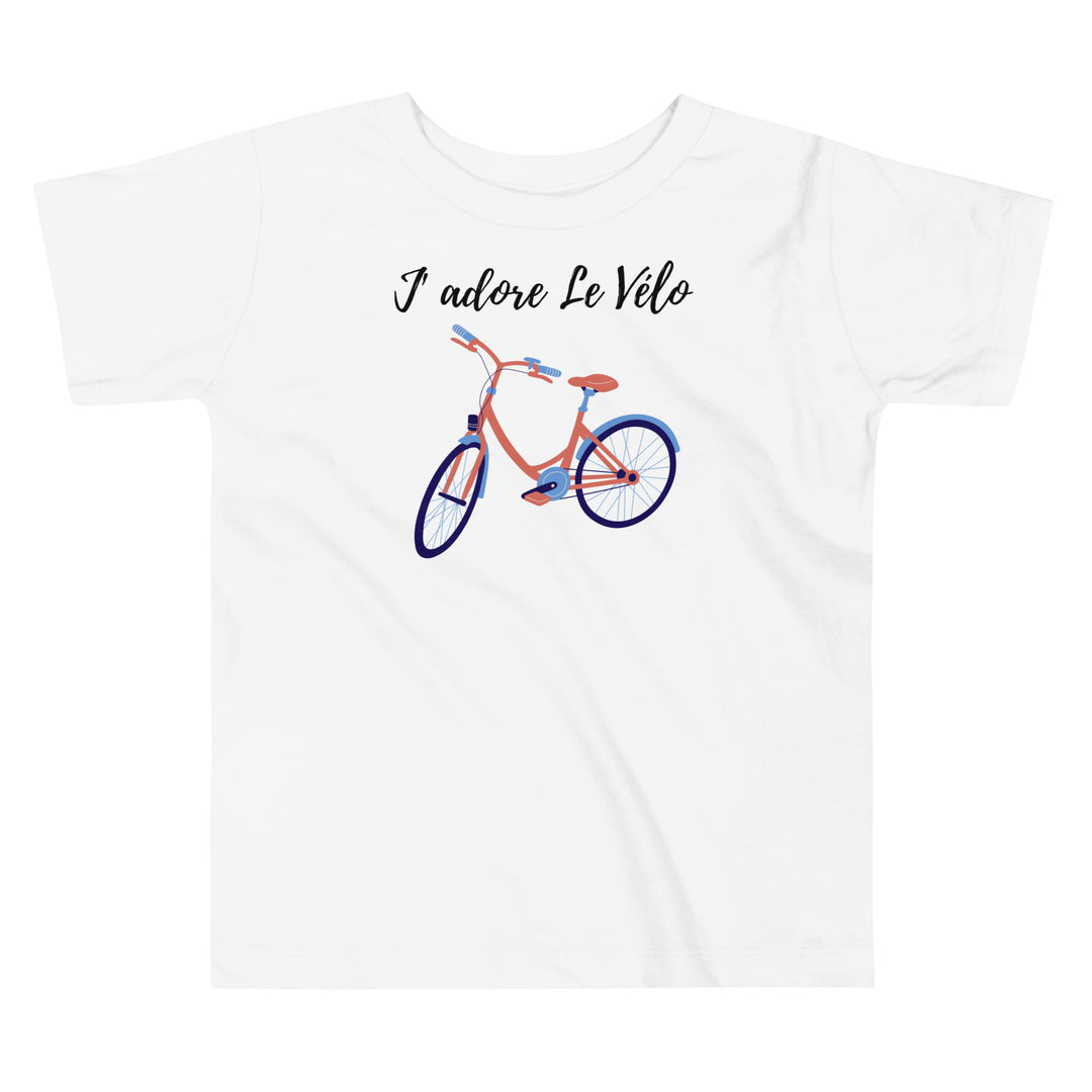 J'adore Le Vélo | Kids Bike T-shirt | Toddler Bicycle Tee | J'adore Le Vélo Shirt | Toddler bike tshirt | French Bike Kids Top | Toddler Adventure Gift | Summer Kids T-shirt
