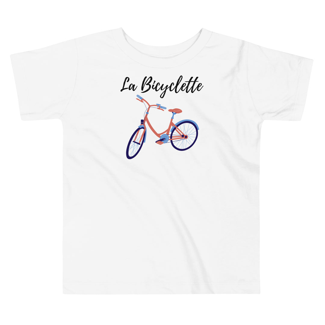 Kids Bike T-shirt | Toddler Bicycle Tee | La Bicyclette Shirt | Bike Graphic Kids Top | Toddler Adventure Gift | Summer Kids T-shirt Toddlers kids gifts