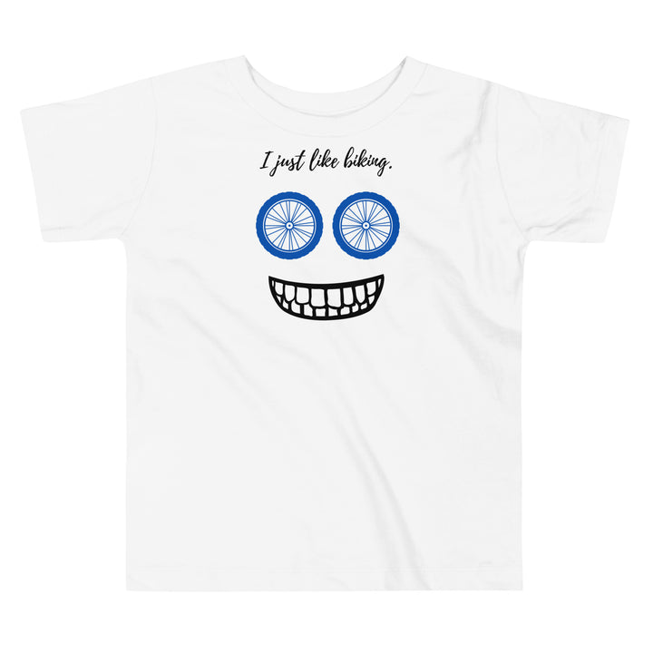 I just like biking  | Kids Bike T-shirt | Toddler Bicycle Tee | I Just Like Biking Shirt | Toddler Adventure Gift | Summer Kids T-shirt | Toddler Gifts