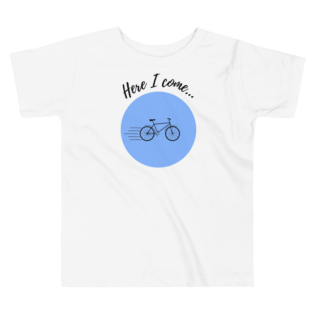 Here I come | Kids Bike T-shirt | Toddler Bicycle Tee | | Toddler Adventure Gift | Summer Kids T-shirt