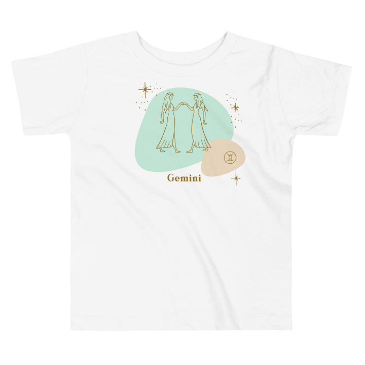 Gemini in Green | Gift for toddler | Birthday toddler | Birthday zodiac gifts | Star sign | Horoscope Toddler T-shirt | Birthday kids’ gift | Birthday sign kids