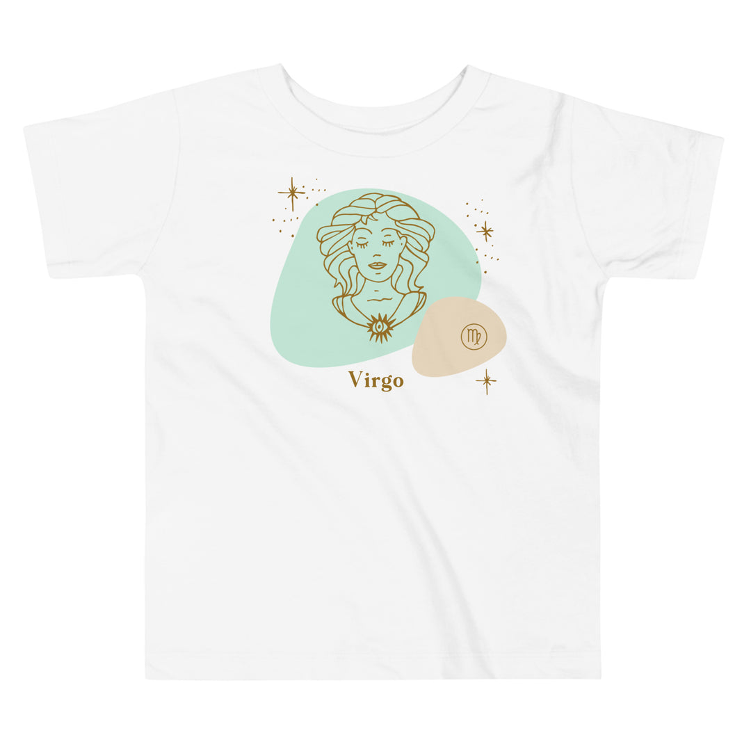 Virgo in Green | Gift for toddler | Birthday toddler | Birthday zodiac gifts | Birthday month gift | Horoscope Toddler T-shirt | Birthday kids’ gift | Birthday sign kids