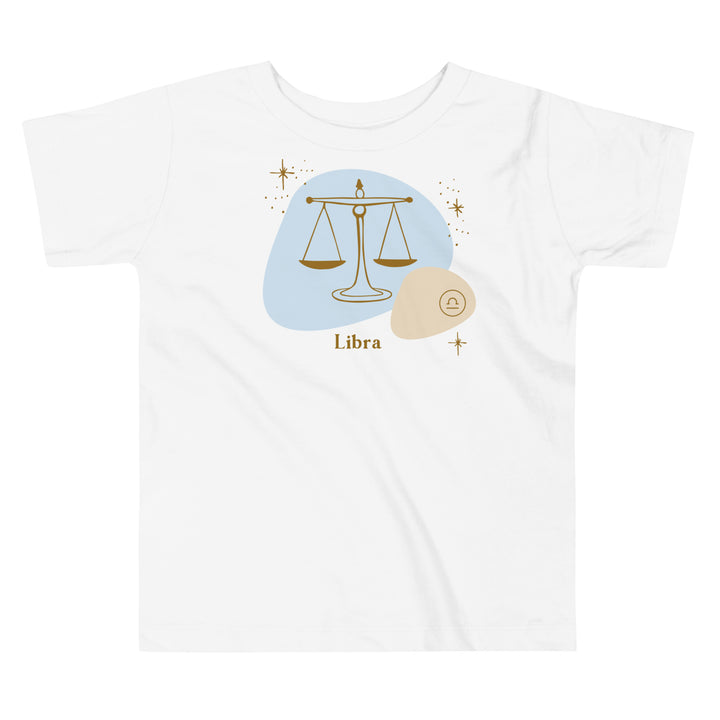 Libra in Blue | Gift for toddler | Birthday toddler | Birthday zodiac gifts | Birthday month gift | Horoscope Toddler T-shirt | Birthday kids’ gift | Birthday sign kids