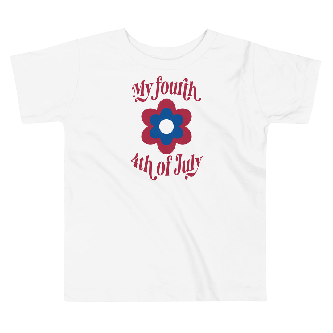 My fourth 4th of July shirt 4th of July t-shirt | Toddler shirts |Gift toddler | Toddlers gift | Toddlers Independende Day tee