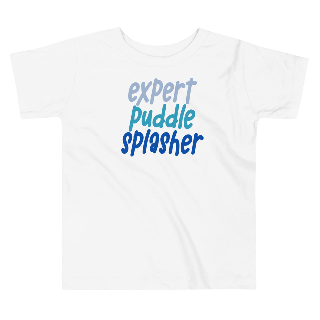 Expert puddle splasher| Toddler shirts |Gift toddler | Toddlers gift | Toddler Birthday Gifts