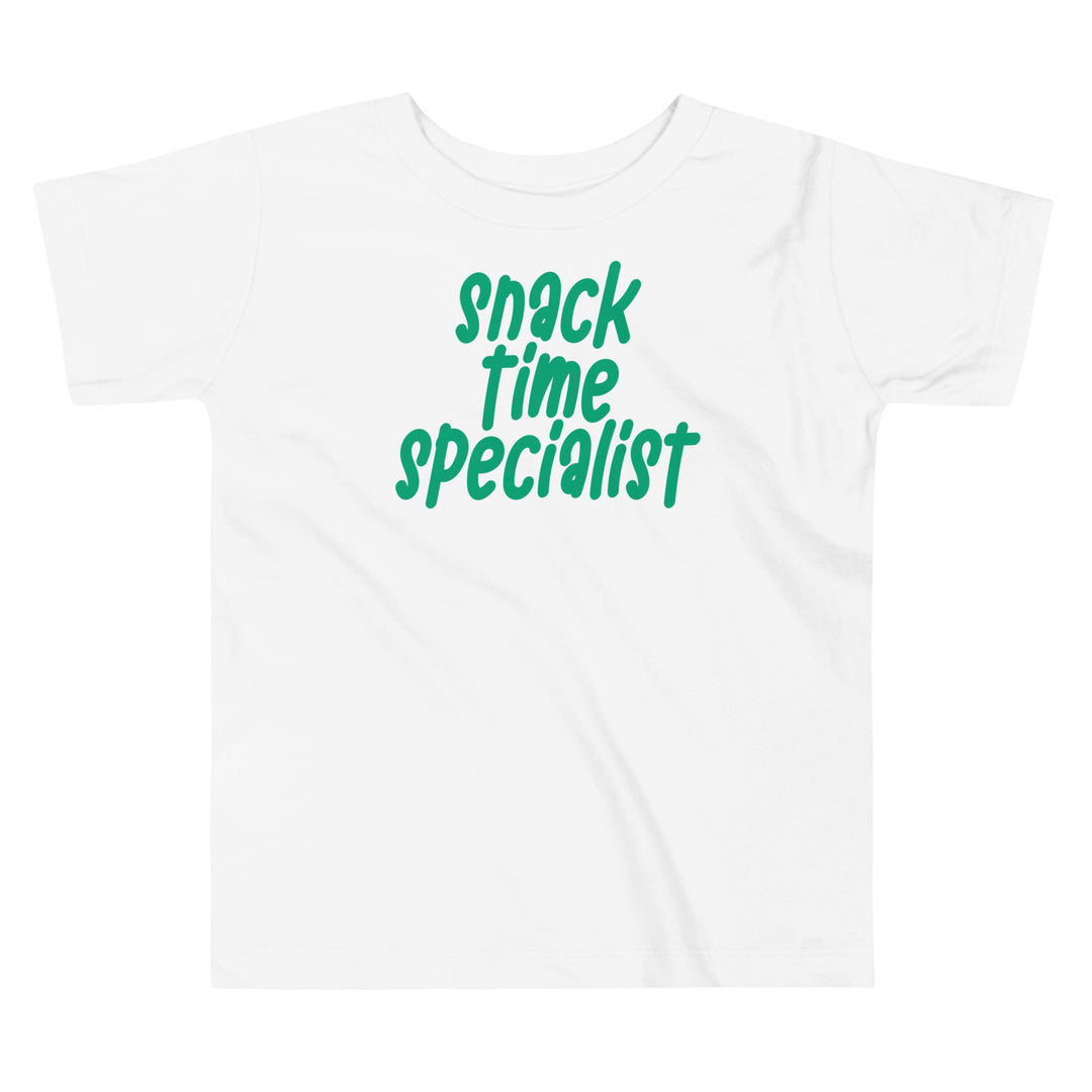 Snack time specialist | Toddler shirts | Gift toddler | Toddlers gift | Toddler Birthday Gifts