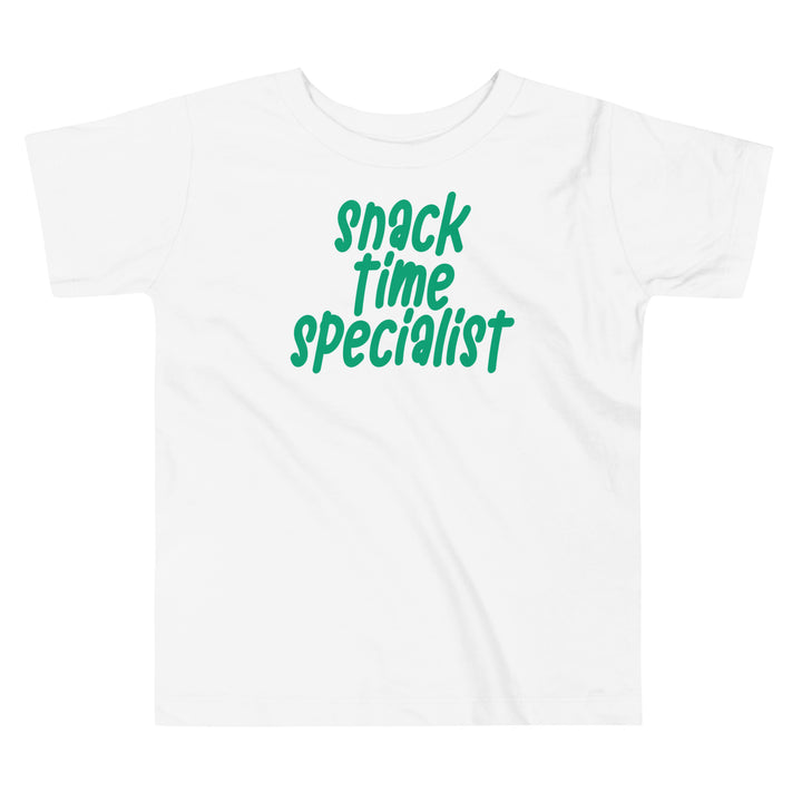 Snack time specialist | Toddler shirts | Gift toddler | Toddlers gift | Toddler Birthday Gifts