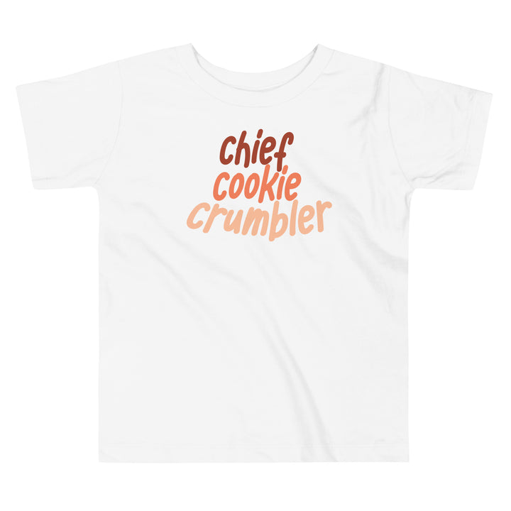 Chief Cookie Crumbler | Toddler shirts | Gift toddler | Toddlers gift | Toddler Birthday Gifts