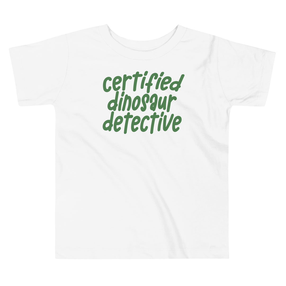 Certified dinosaur detective | Toddler shirts | Toddler gifts | Summer adventure | Toddler Birthday Gifts
