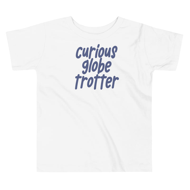 Curious globe trotter | Summer adventure | Explorer tshirt | Toddler and kids summer tee