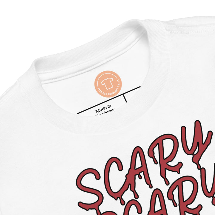 Scary Scary Night.          Halloween shirt toddler. Trick or treat shirt for toddlers. Spooky season. Fall shirt kids.
