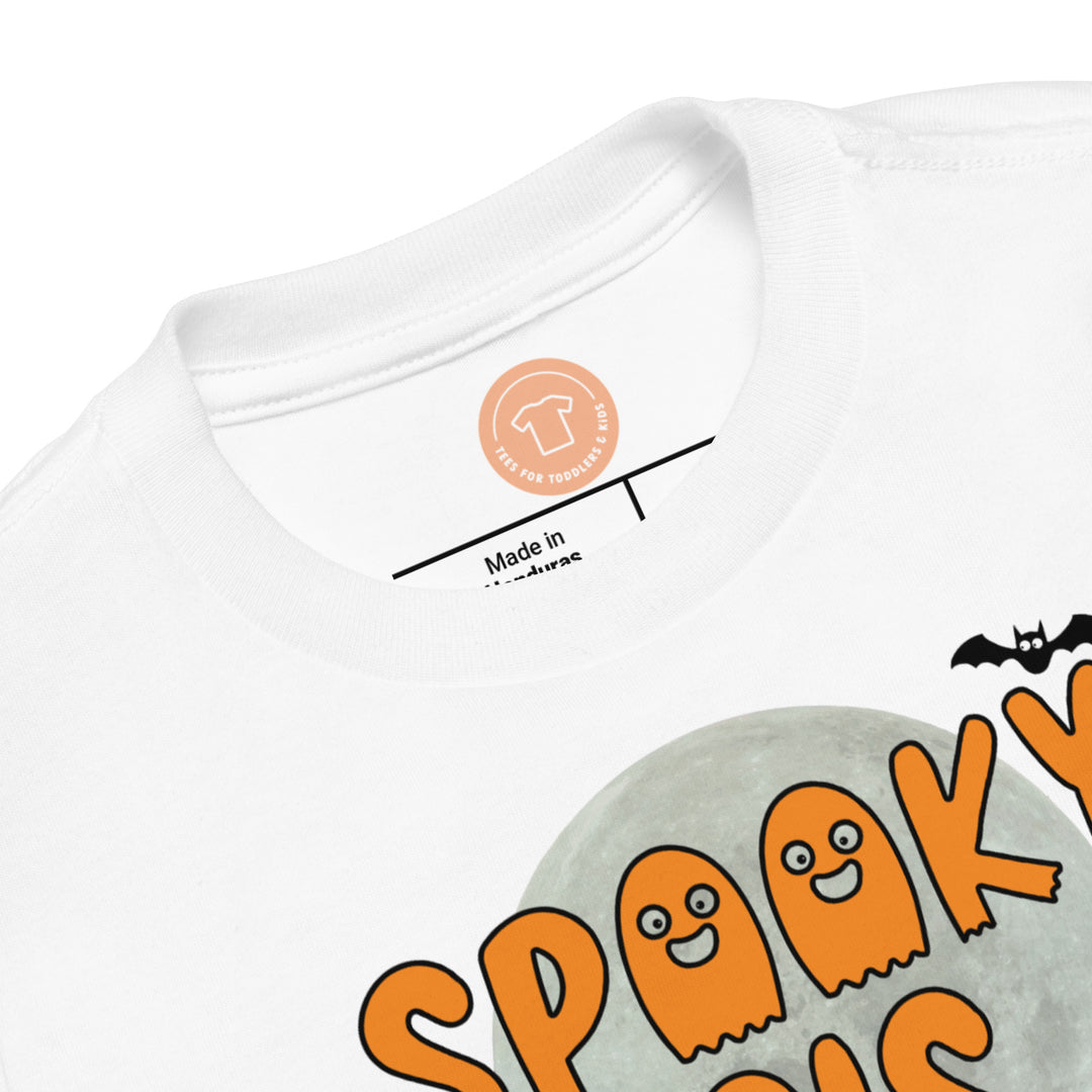 Spooky Sis Moon And Bats. .          Halloween shirt toddler. Trick or treat shirt for toddlers. Spooky season. Fall shirt kids.