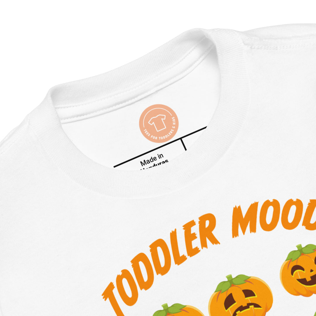 Toddler Mood Halloween.          Halloween shirt toddler. Trick or treat shirt for toddlers. Spooky season. Fall shirt kids.