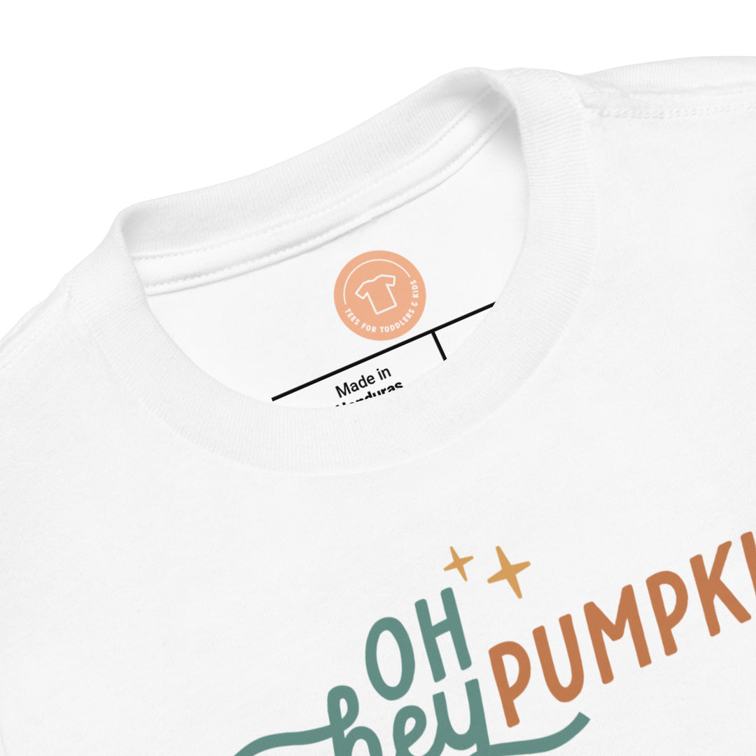 Oh Hey Pumpkin.          Halloween shirt toddler. Trick or treat shirt for toddlers. Spooky season. Fall shirt kids.