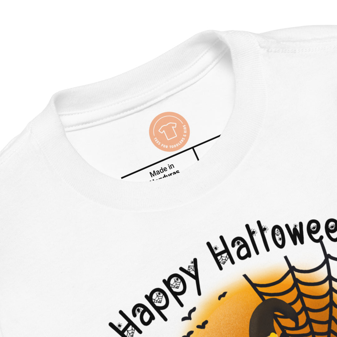 Happy Halloween Cat And Pumpkins.           Halloween shirt toddler. Trick or treat shirt for toddlers. Spooky season. Fall shirt kids.