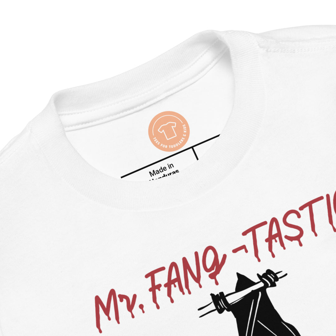 Mr. Fang - Tastic.          Halloween shirt toddler. Trick or treat shirt for toddlers. Spooky season. Fall shirt kids.