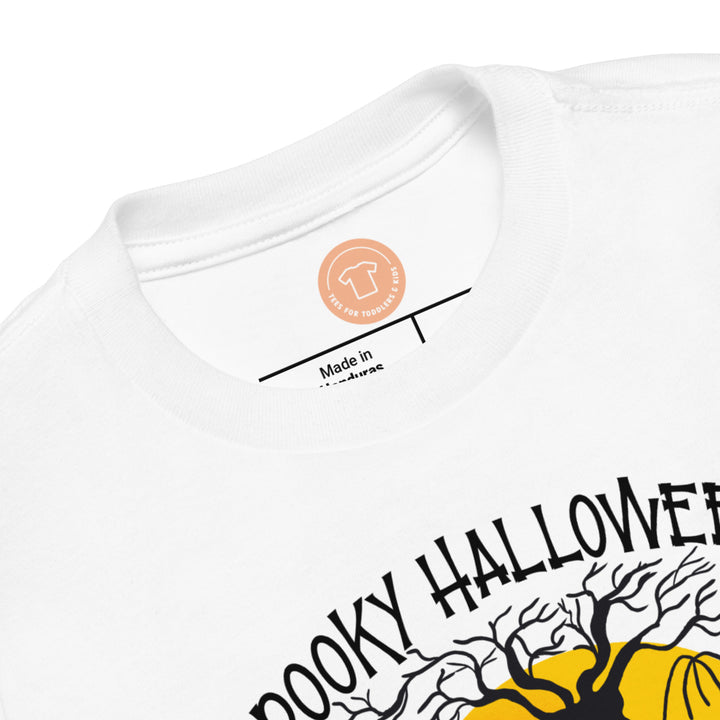 Spooky Halloween Tree.          Halloween shirt toddler. Trick or treat shirt for toddlers. Spooky season. Fall shirt kids.