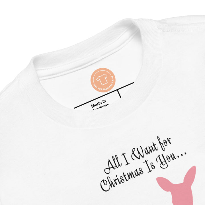 All I Want For Christmas Is You...Short Sleeve T Shirts For Toddlers And Kids. - TeesForToddlersandKids -  t-shirt - christmas, holidays - all-i-want-for-christmas-is-you-short-sleeve-t-shirts-for-toddlers-and-kids