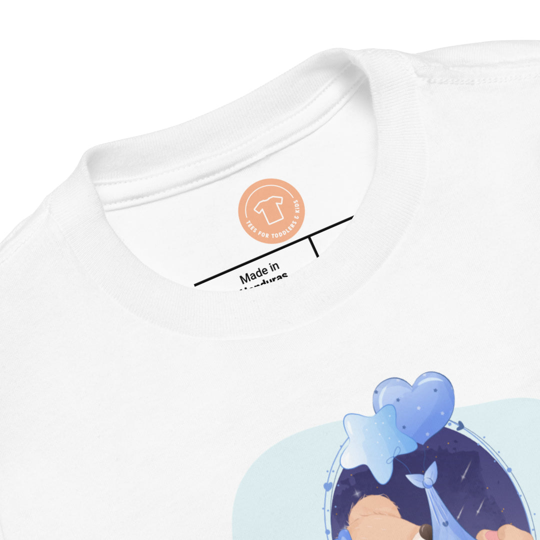 Baby Bear Boy Sleep. Short Sleeve T-shirt For Toddler And Kids. - TeesForToddlersandKids -  t-shirt - sleep - baby-bear-boy-sleep-short-sleeve-t-shirt-for-toddler-and-kids